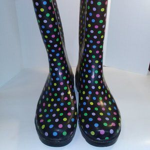 Rubber Womens Boots Size 8